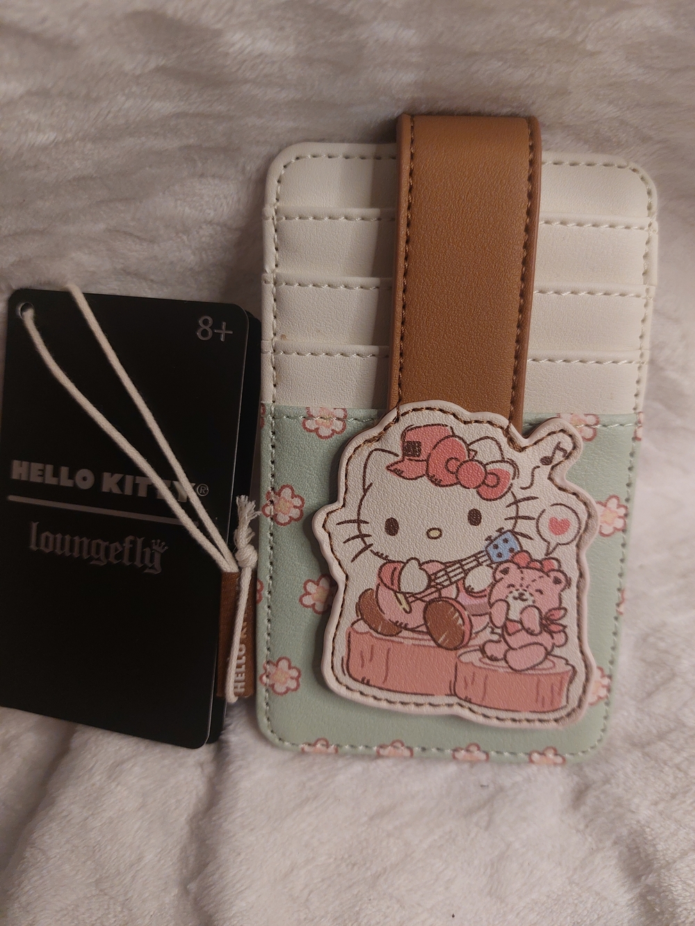 Loungefly Mint Pink Hello Kitty Card Holder